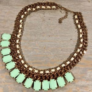 Teal Statement Necklace